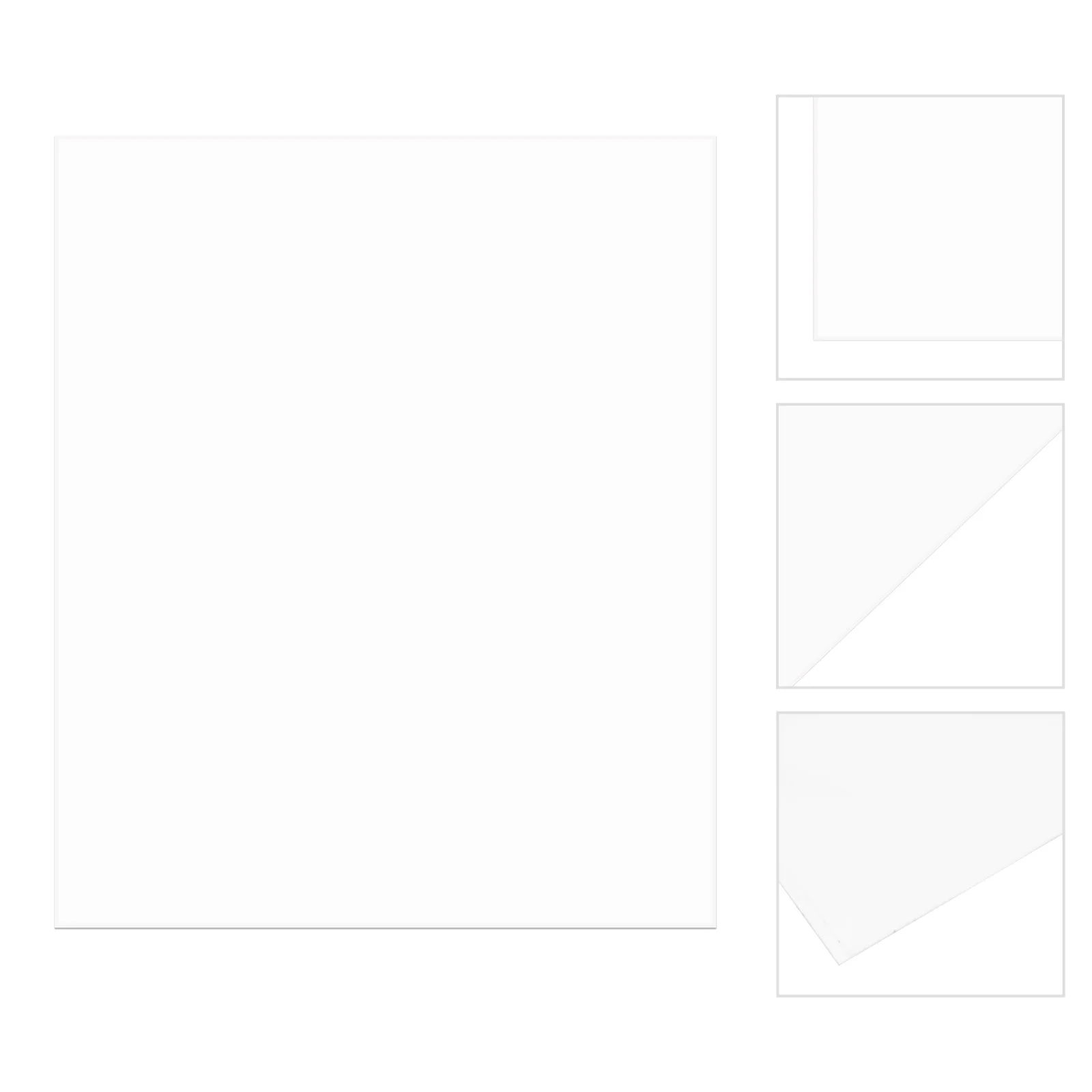 

Acoustic Guitar Pickguard Transparent Scratch Plate Protector Gray Adhesive Blanks Guitars