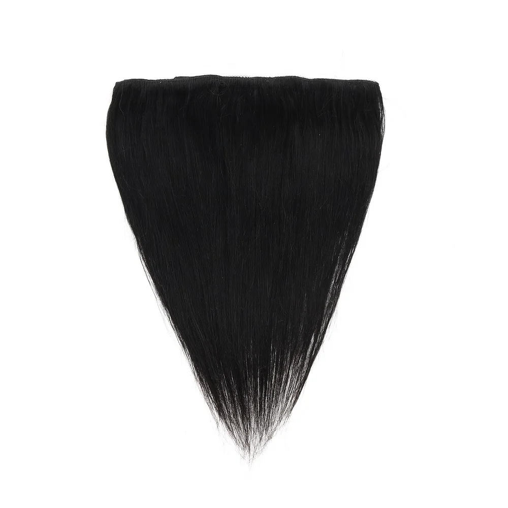 

200Gram Clip Ins Human Hair Seamless Silky Straight Hair Extension Natural Black Color Hair
