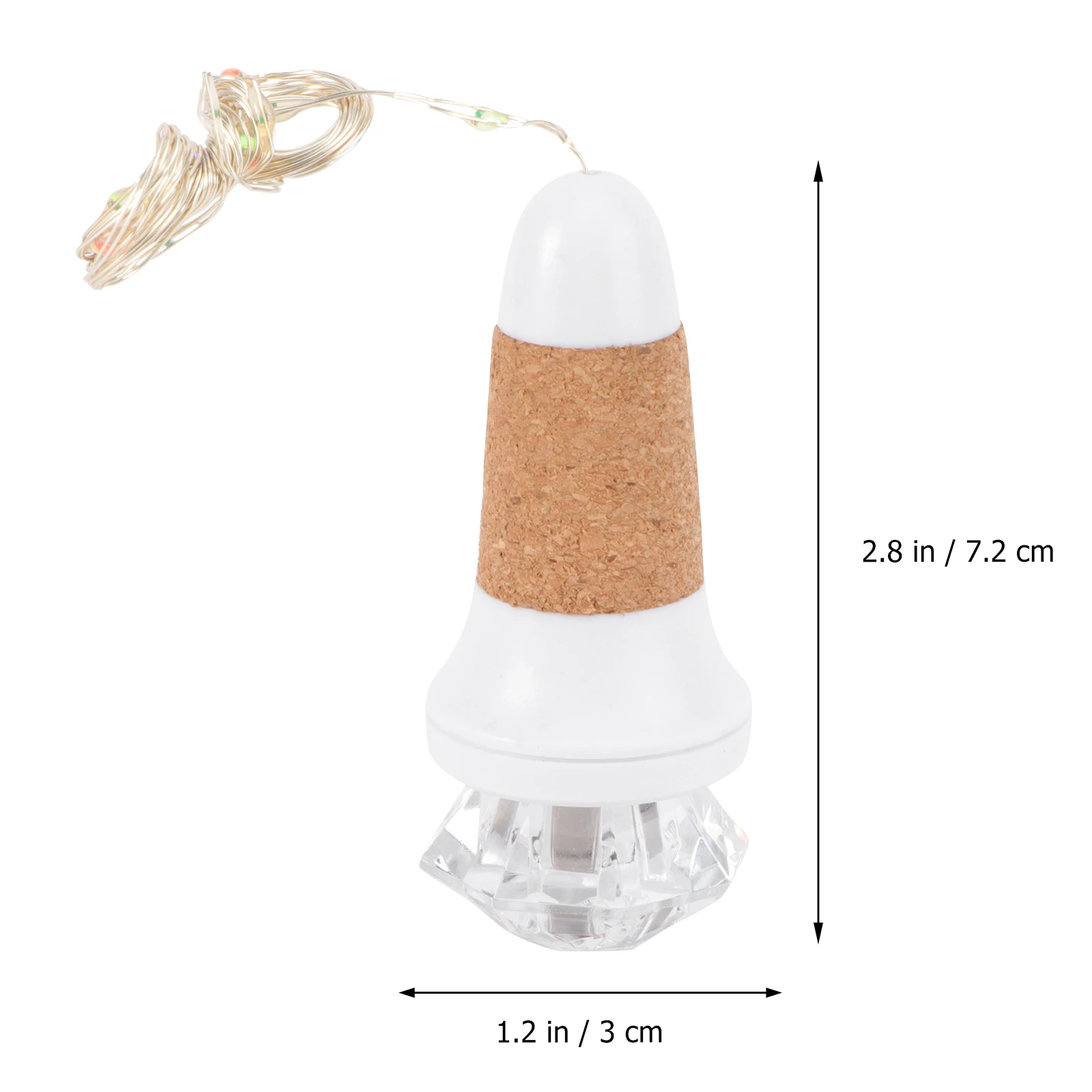 

LED Diamond Rechargable Powered Light Bottle Lamps USB Charge Decor Holiday Bottle Light Gifts