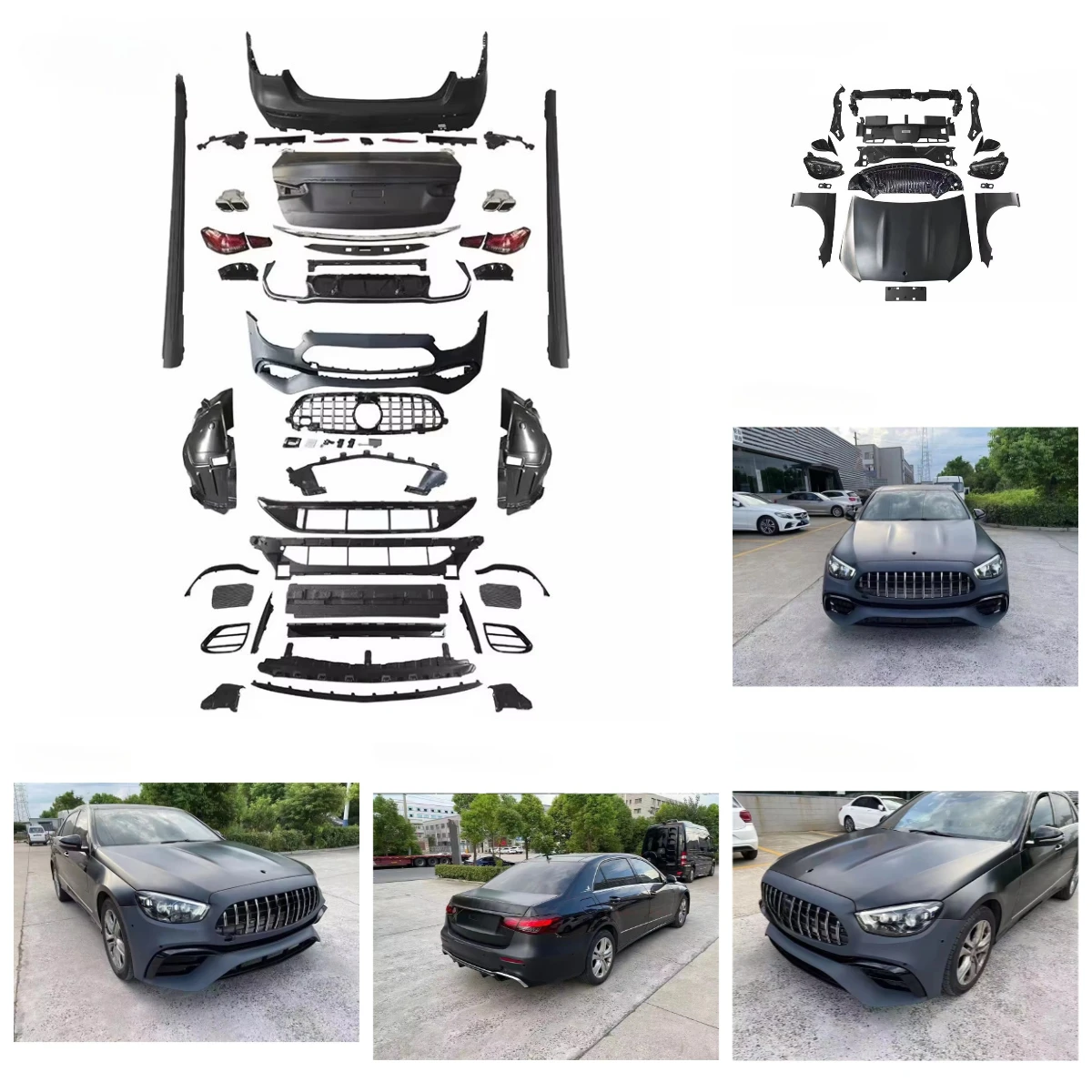 

Flying Wing Body Kit Suitable For Be-nz W212 To W213 Later Surround Kit Modification And Upgrade Car Accessories Car