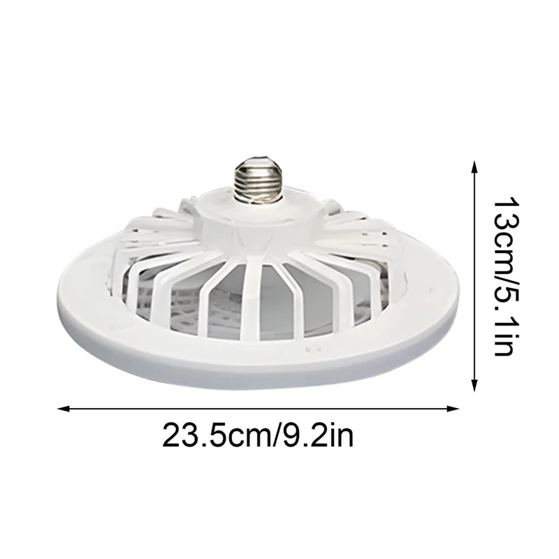 With Remote Control Lighting Fan Light, Bedroom Fan Light, Three-Level Brightness And Color Temperature Adjustment Durable