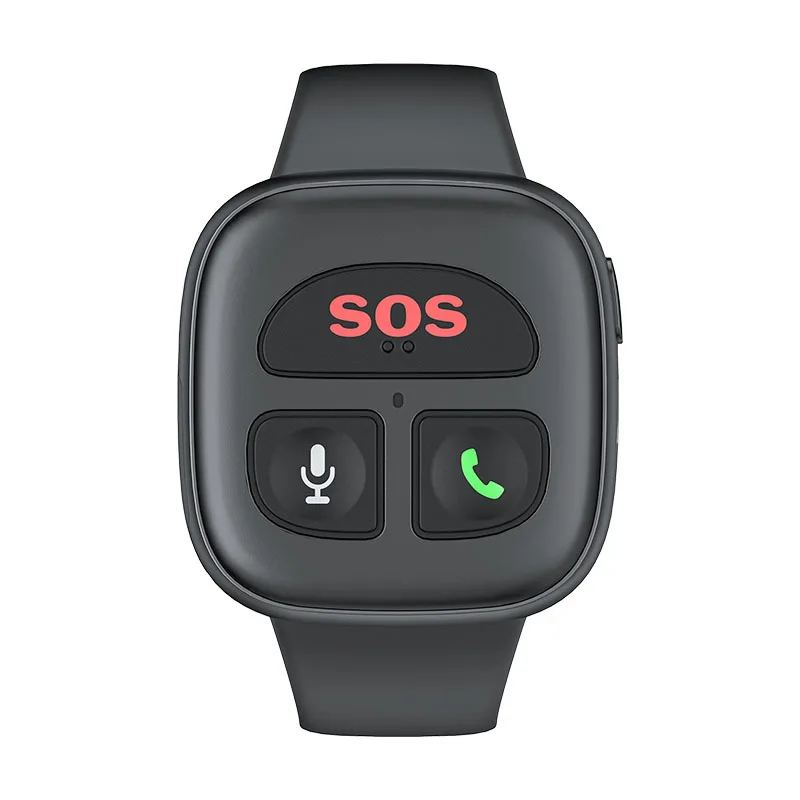 4G intelligent anti-lost GPS positioning elderly anti-fall health detection the elderly button phone watch