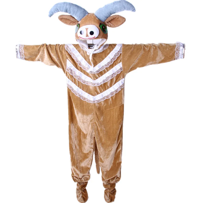 الكرتون زودياك الحيوان أداء الملابس Chien الكلب مرحلة اللعب وتتسابق هالوين أزياء مسرحية المرأة العرقية Faion #5