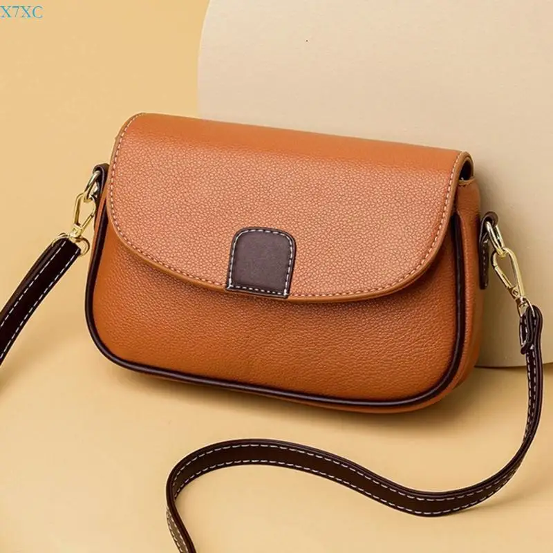 

X7XC Multicolor Crossbody Bag for Women Female Bag PU Leather Shoulder Bag