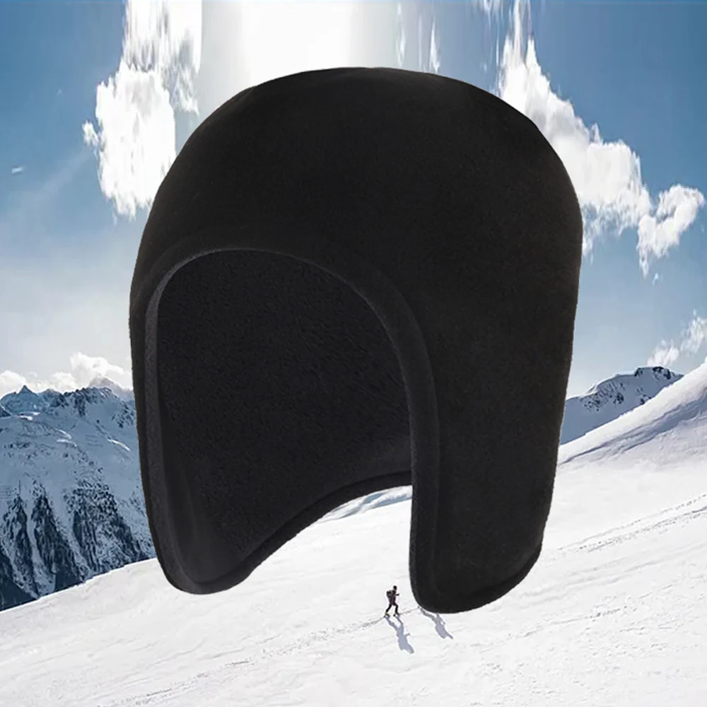 Winter Outdoor Warm Hat Earmuff Balaclava Hats For Snowboard Cycling Hiking Riding Ski Polar Fleece Ear-protecting Windproof Cap