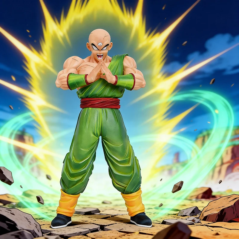 

30 см Dragon Ball Tien Shinhan ПВХ Фигурка Аниме Коллекционная Статуя Модель Игрушка Подарок для Фанатов