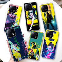 Anime Cyberpunk Edgerunners Case for Xiaomi Mi 15 Ultra 14 11 Lite 5G NE 14T 13 15T 10T Pro 12 Lite Transparent TPU Phone Cover