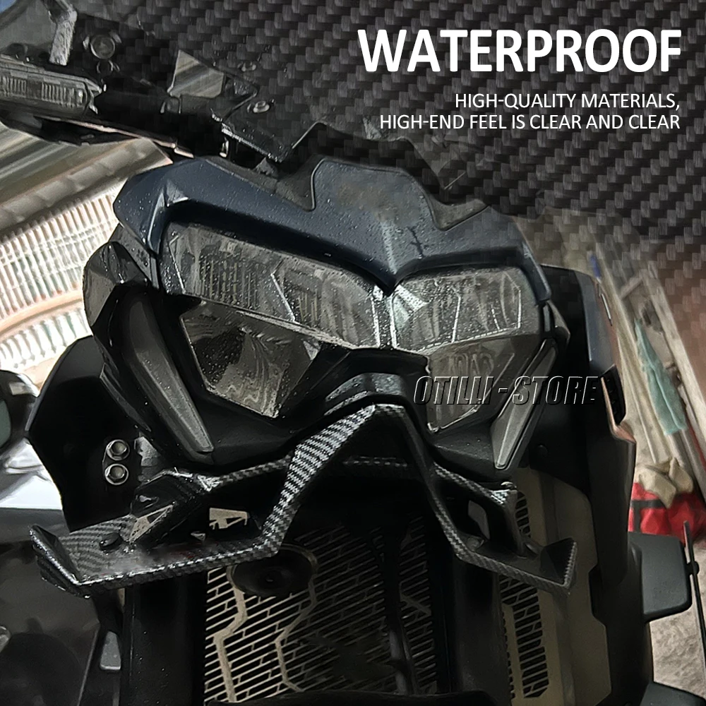 Per Kawasaki Z900 Z 900 2020 2021 2022 Moto In Fibra di Carbonio Deflettore Aria Spoiler Winglet Aerodinamico Ala Kit Carenatura Anteriore