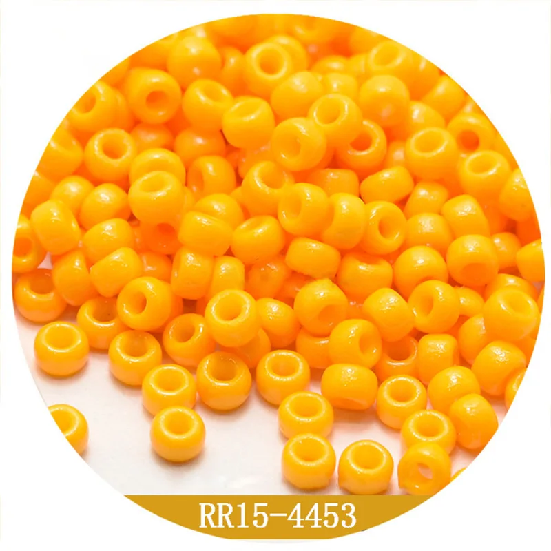 MIYUKI RR15 1.5mm peinture à l'huile perles de rocaille en verre pour broderie française bijoux à bricoler soi-même Bracelet collier artisanat