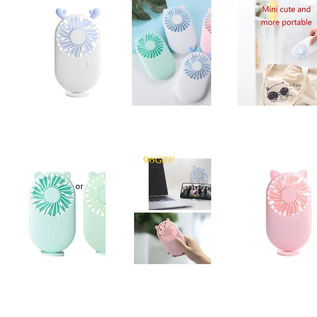 

96GF USB Pocket Silent Minat Mini Mini Portable Pocket Fan Fan Fan Fan Cool Air Hond Hourding Cooler Cooling Mini вентиляторы