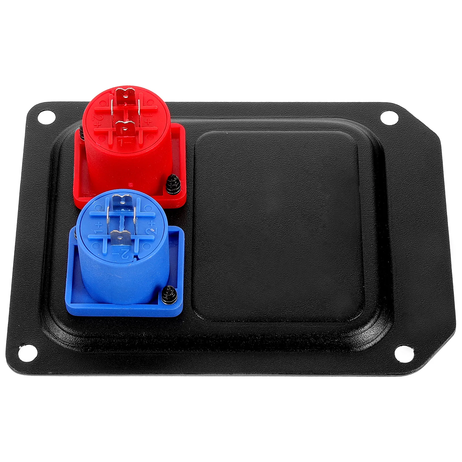 

Audio Speaker Double Holes Socket Panel Professional Metal Mount Back Socket for Home Stage Car Speaker Repair