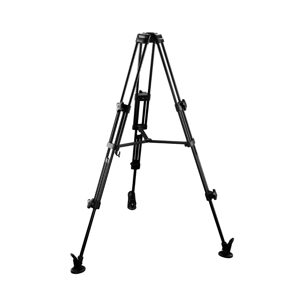 EIMAGE G30 tripod aluminium mangkuk 75mm kepala halus profesional untuk kamera video