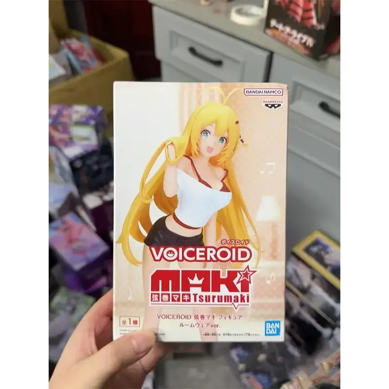

Оригинальная фигурка Banpresto Voiceroid Roomwear Kokoro Tsurumaki от Bandai в наличии, аниме-модель, коллекционная игрушка в коробке, подарки
