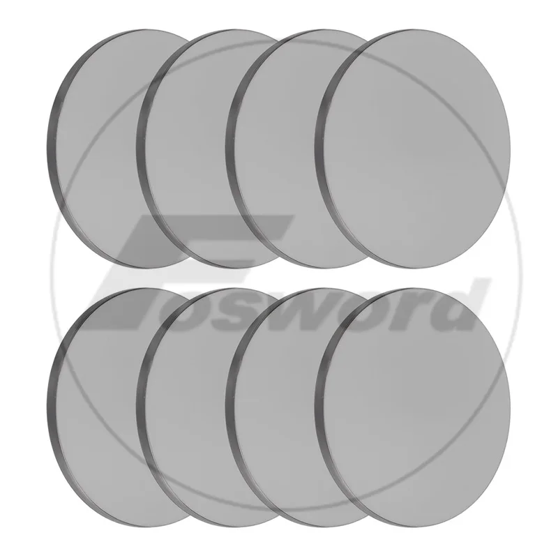 304 Stainless Steel Circular Plate Round Disc Diameter 50,60,80,100,120,150,200,300mm Thickess 0.5/1/1.5/2/2.5/3/4/5mm