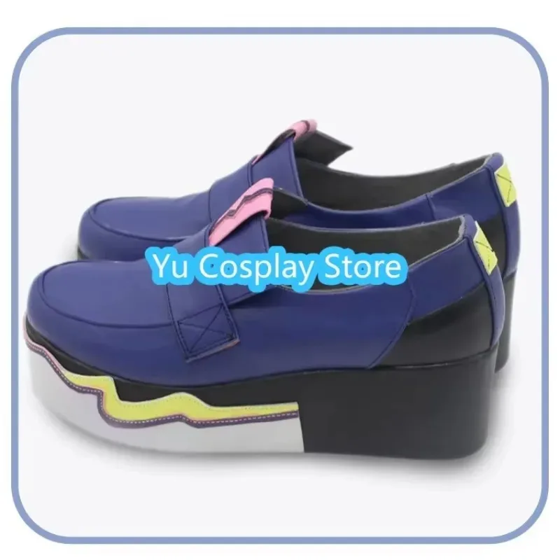 AIAI 2025Yu- لعبة القرنفل VALORANT تأثيري الدعائم هالوين كرنفال الأحذية بولي أحذية أحذية من الجلد مخصص #5