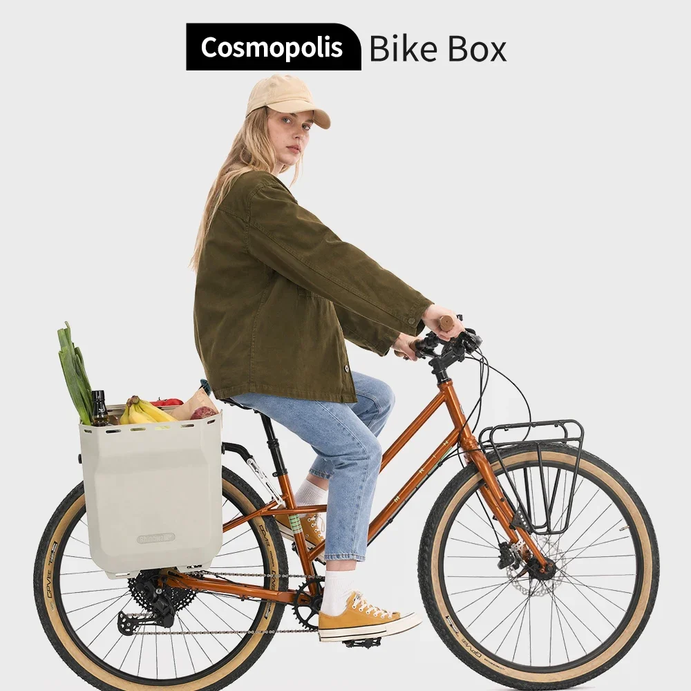 Rhinowalk Bicycle Pannier Bag 2pcs Bike Tail Back Seat Rack Saddle Side Bag Cycling Luggage Storage Travel Handbag Crossbody Bag