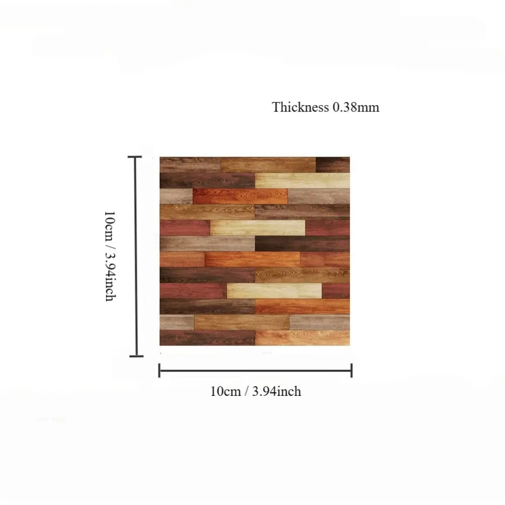 วอลเปเปอร์ติดผนังลายไม้สำหรับบ้านตุ๊กตา ลายไม้เทียม ปูพื้นลายไม้เทียม สติ๊กเกอร์ติดผนังบ้านตุ๊กตา DIY ทำจาก PVC