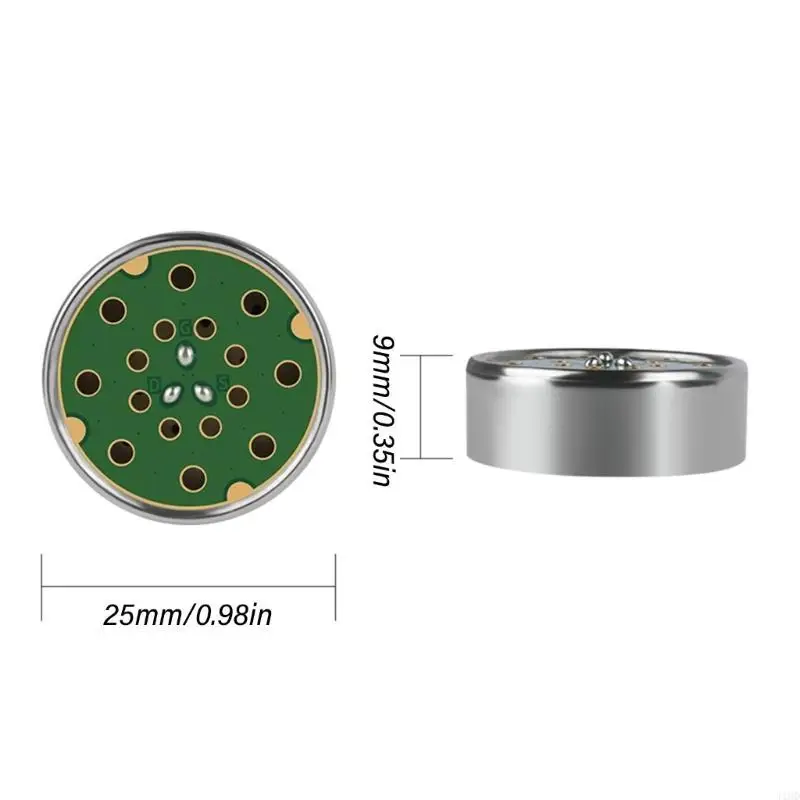 J1HD Superior Sound Electret Condensor Mic untuk Perekaman Instrumen Vokal