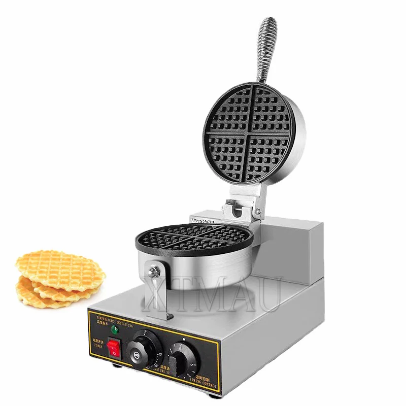 

Electric Waffle Maker Single-Head Waffle Oven Lattice Cake Maker Scones Maker Baking Pan Nonstick Pan Waffle