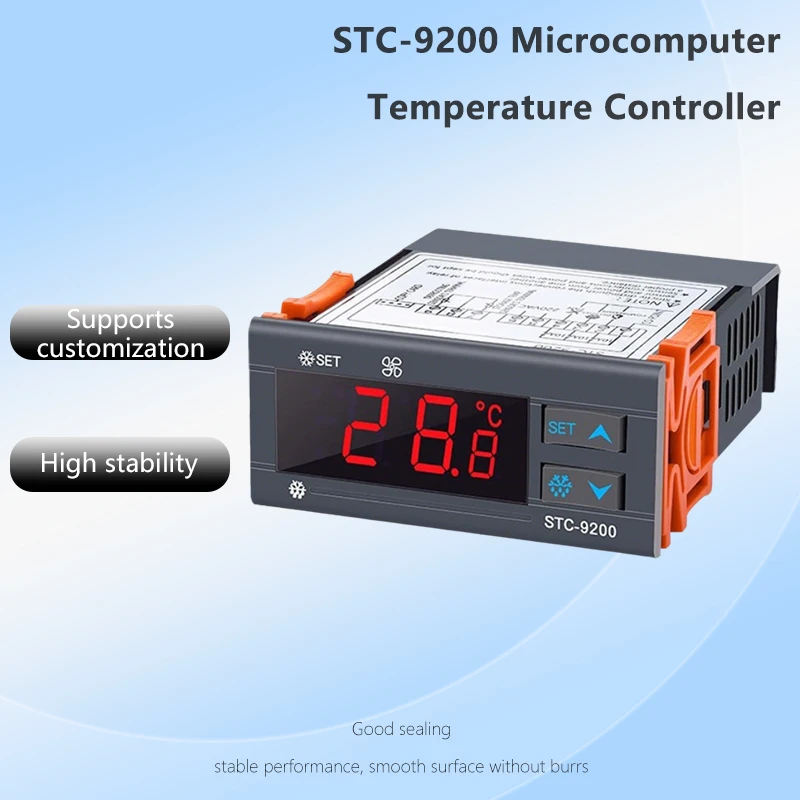 LIZAO STC-9200 Digital Temperature Controller Microcomputer Thermostat with High Stability and Customizable Control Parameters