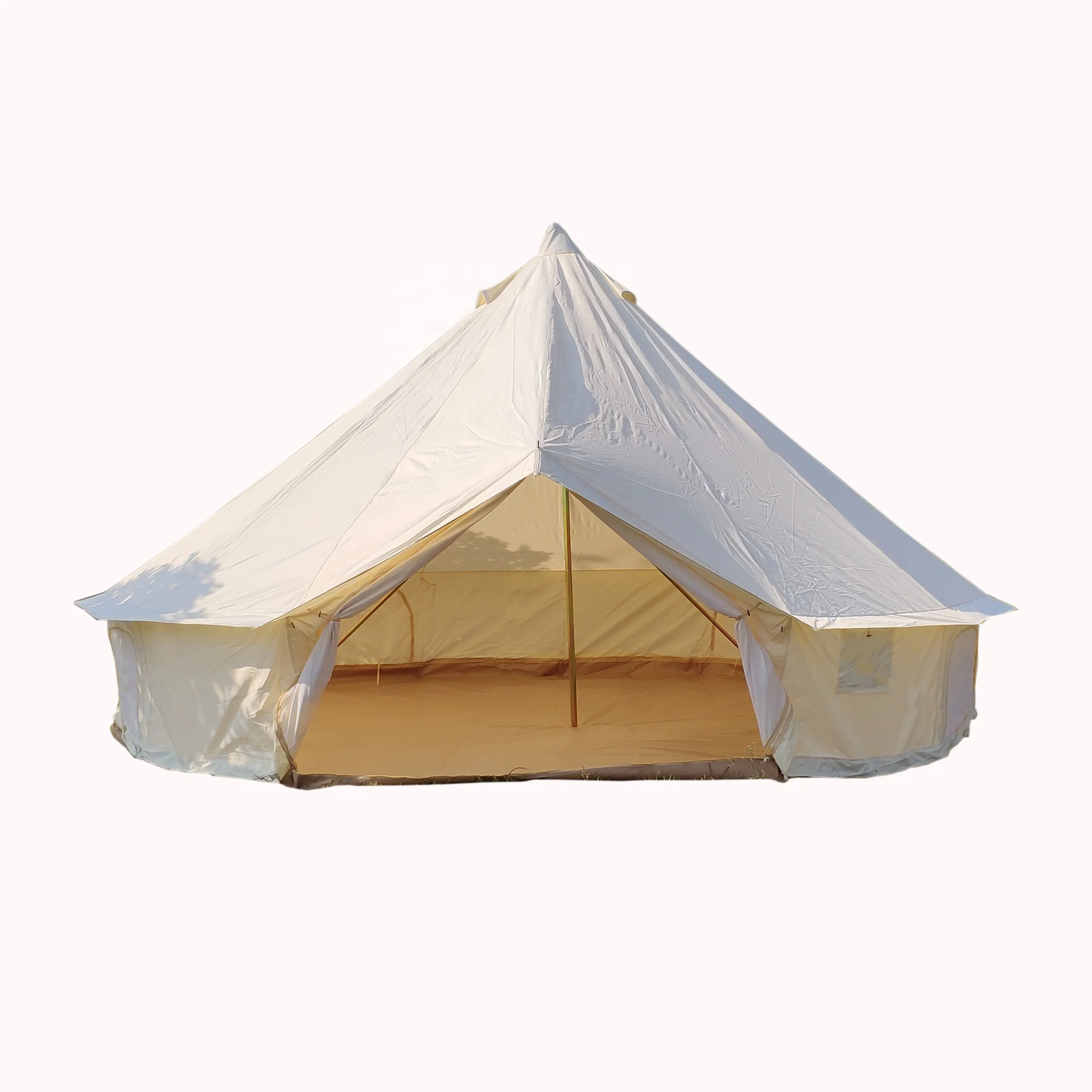 Outdoor camping Vacation Indian tent Portable picnic awning tourist tent  Family 2-4 persons tent