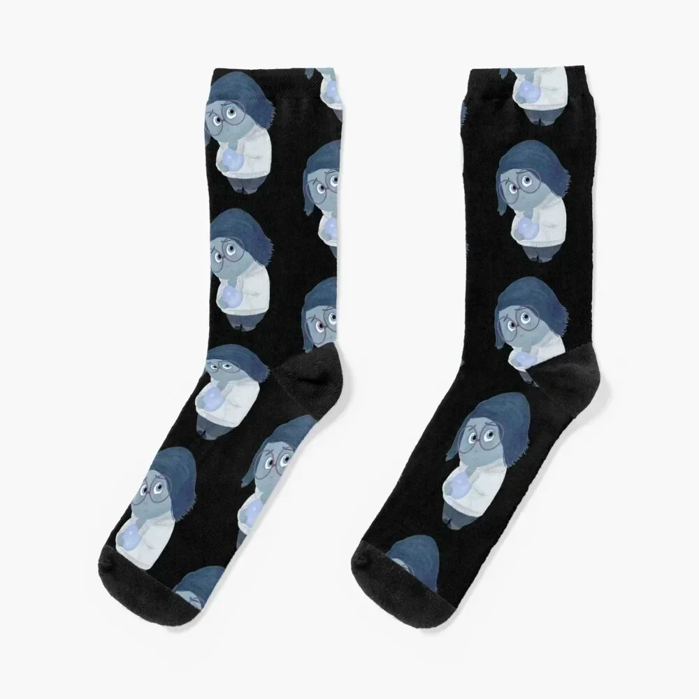 

Inside OutSadness Socks Stockings man floor Socks Women's Men's