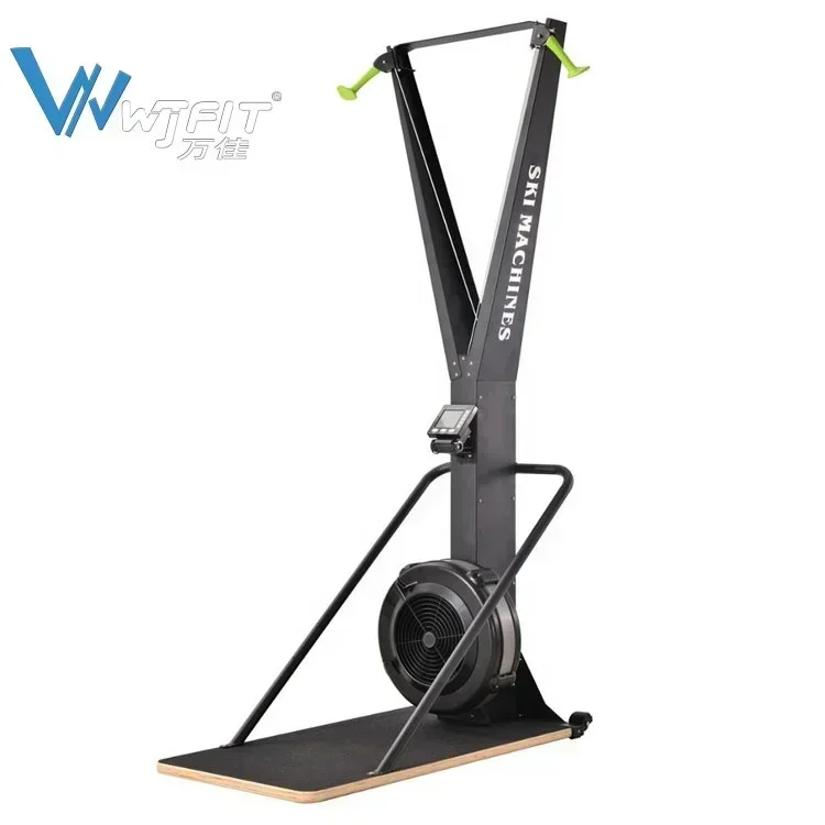 Hot Selling Cardio Cross Trainer Air Resistance Ski Machine Skiing Simulator Air Rowing Ski Machine