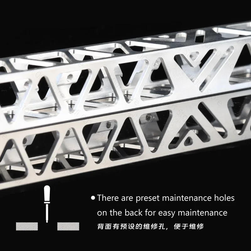 Hollow Aluminum Profile X Axis Beam Linear Guide Tube for 235 330 3D Printer