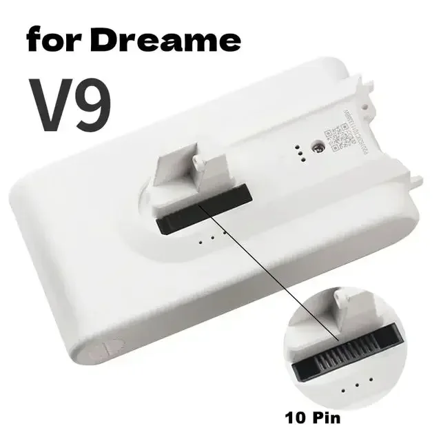 5000mAh Li-ion Batterij voor Dreame V8 V10Pro V9P XR VVN3 VVN5 Handheld Draadloze Stofzuiger Onderdelen Vervangende Batterij
