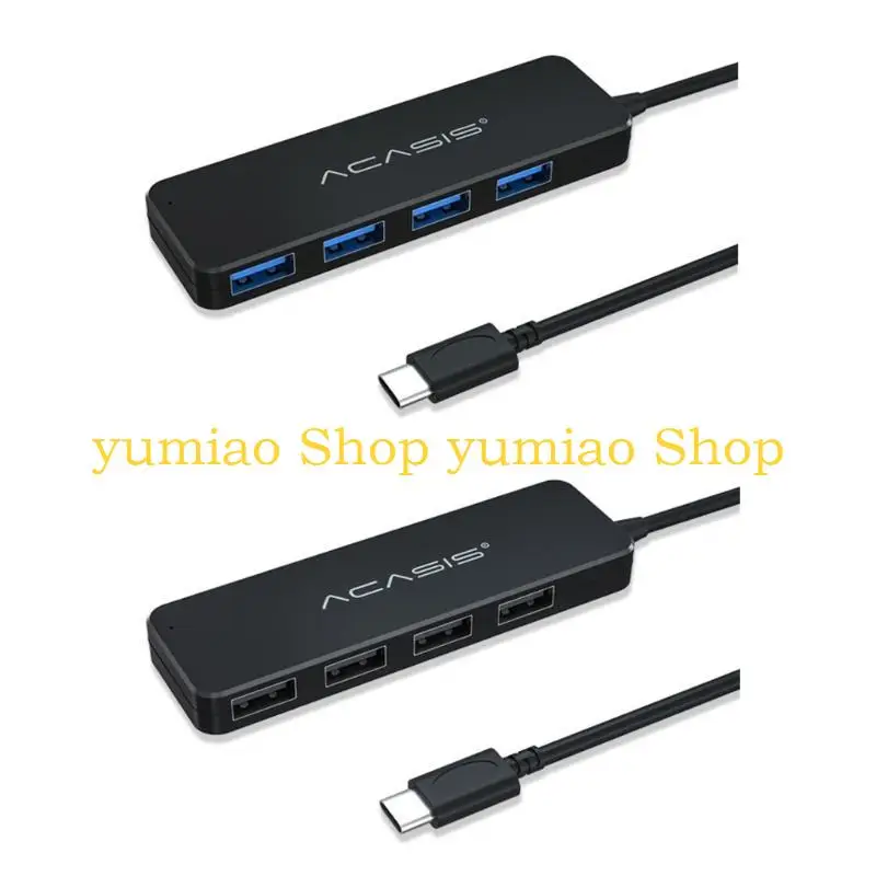 

587b Практический концентратор USB 4-порт USB 2.0 Внешний сплиттер для клавиатуры ноутбук