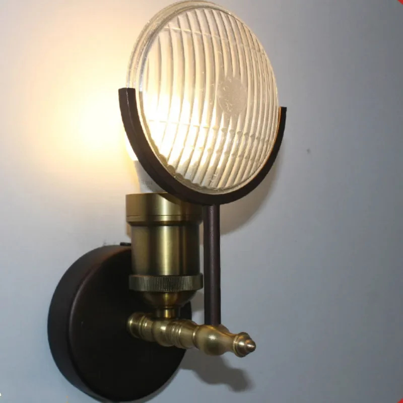 

Modern Glass LED Wall Lamp Sconce Led Bedroom Wall Light Fixture for Home Decor Nordic Foyer Living Room Corridor Luminaire E27