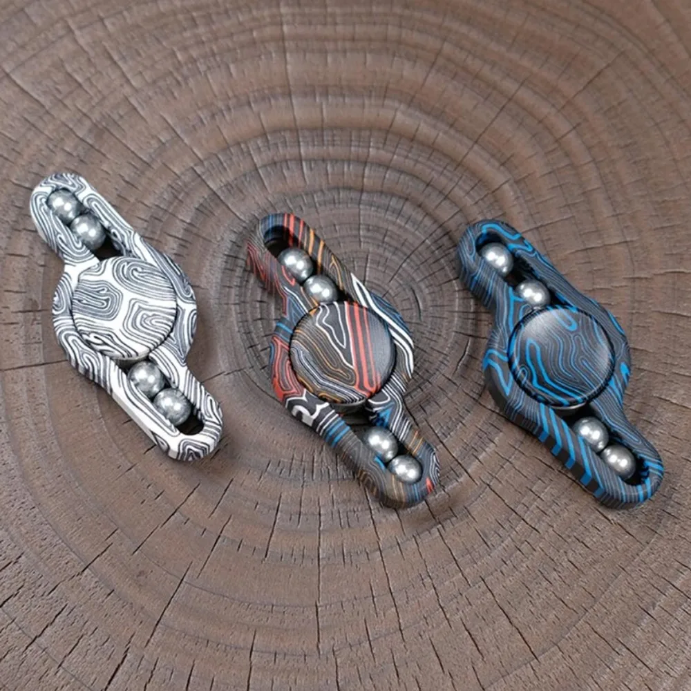 G10 coloré Fidget Spinner Fidget jouets pour adultes deux lames Fidget Spinner manipulation sensation gyroscope soulagement de l'anxiété Gadgets