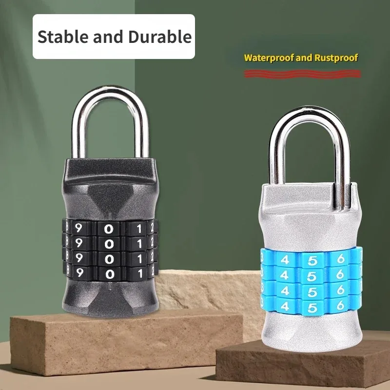 Mechanical Digital COMBINATION Rotation แขวนล็อค Home RESERVOIR กล่องเครื่องมือปลอดภัย Anti-Theft ฮาร์ดแวร์ล็อค