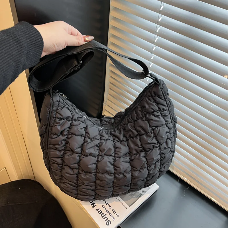 

Новая большая вместительная сумка-оксфорд, женская легкая дорожная сумка на плечо, модная сумка через плечо, осенне-зимняя стильная сумка