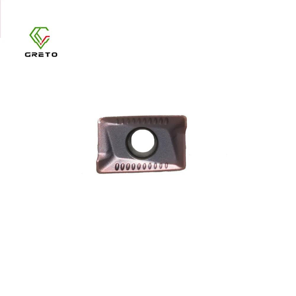 

GRETO APKT1035 PDSR APKT1035PDSR APKT 1035 PDSR GT4202 Black Color Carbide Milling Insert APKT For Steel and Stainless Steel