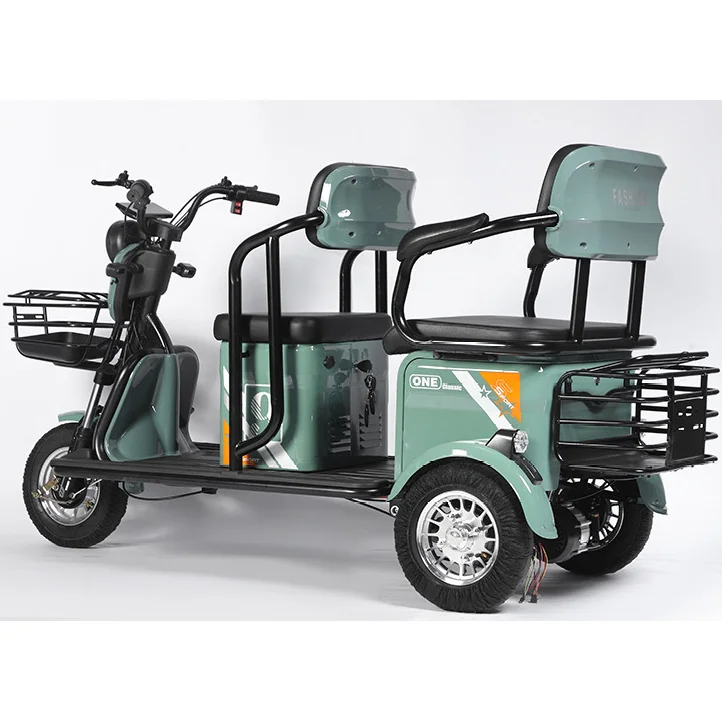 Y3-C6 14INCH Removable Battery Golf Cart 3 Wheel Electric Scooter Electric Tricycle