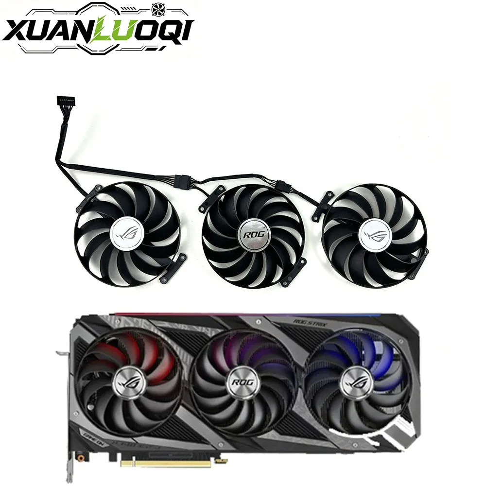 NEW 95MM CF1010U12S Graphics Card Fan Replacement For ASUS ROG STRIX RTX 3070 3080 Ti 3090 GAMING GPU Cooler RX 6700 XT/6800
