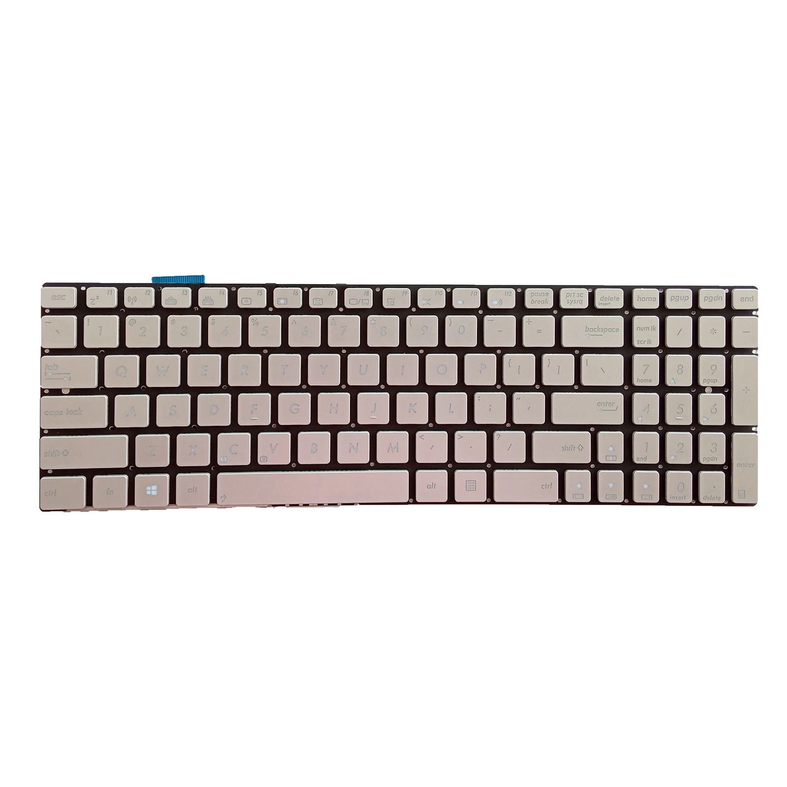 Imagem -03 - Teclado Americano para Asus N550 N550j N550ja N550jk N550jv N550l N550lf N750 Q550 Novo