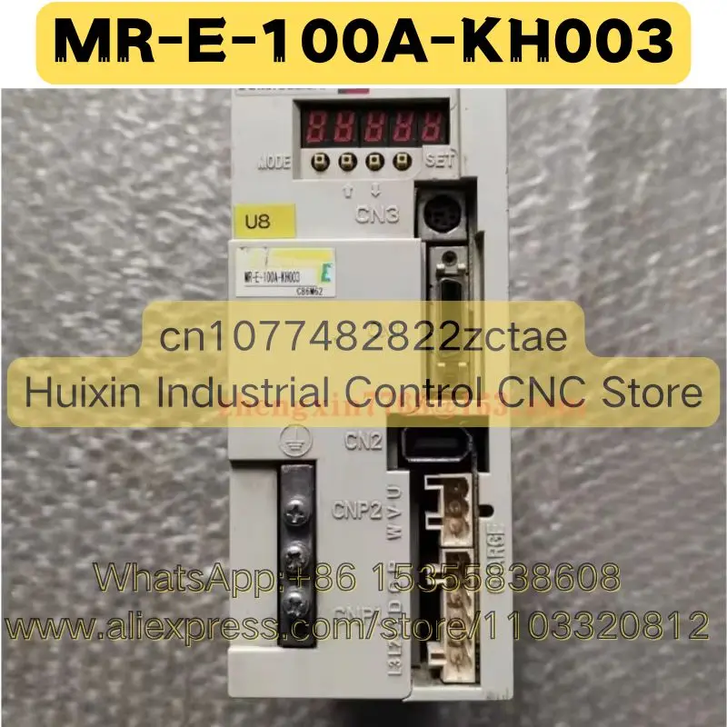Used Servo Drive MR-E-100A-KH003 MR E 100A KH003 Normal Function Tested OK