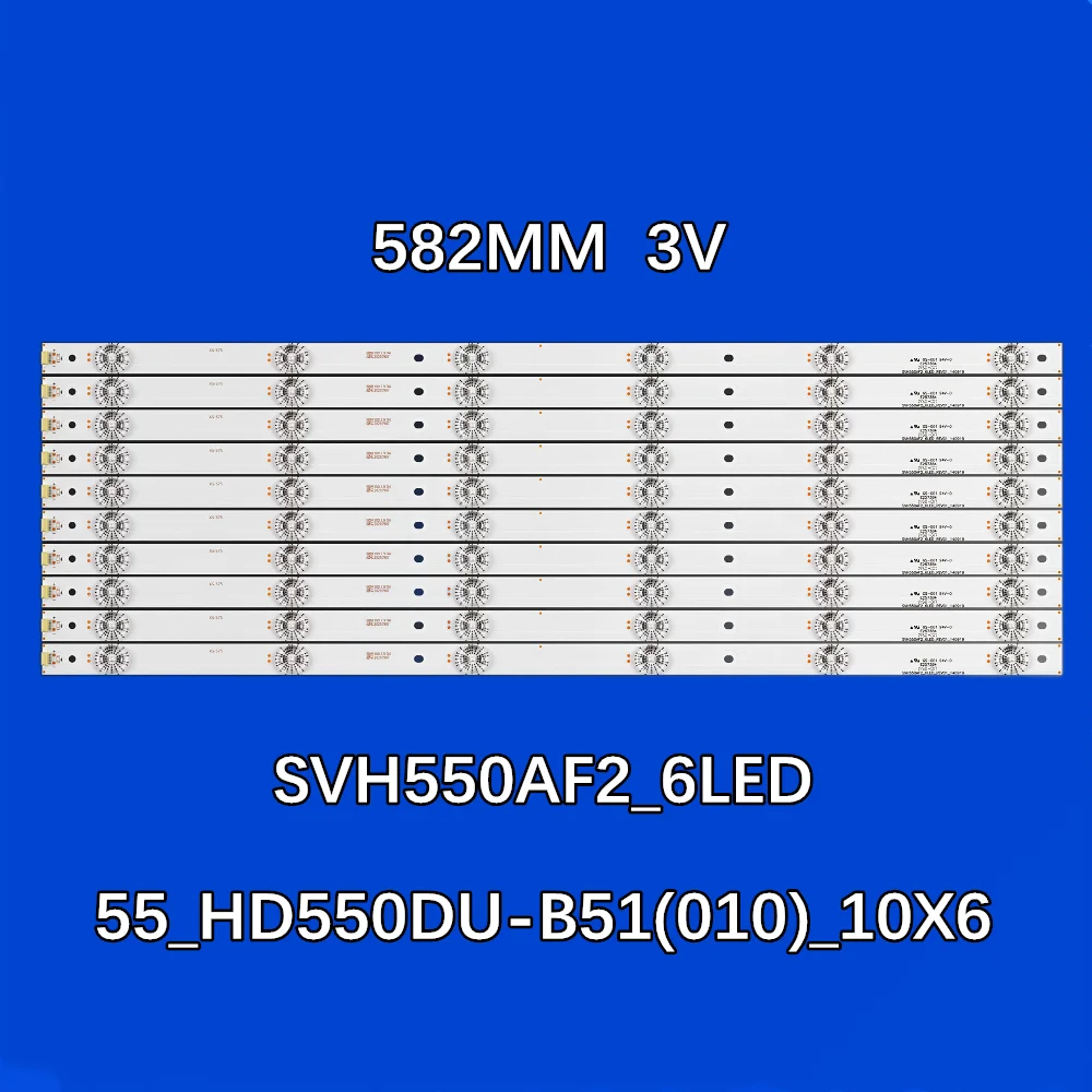 LED TV Backlight Strip for HD550DU-B51 55_HD550DU-B51(010)_10X6_1313FCA_V0 SVH550AF2_6LED