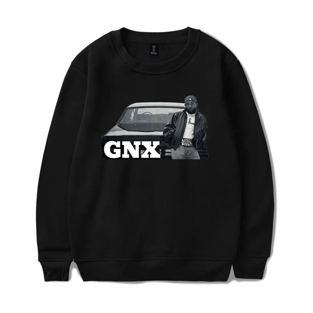 Kendrick Lamar GNX Crewneck Pullover Casual Long Sleeve Men Women Streetwear Sweatshirt Vintage 90s Clothing Fashion Trucksuit