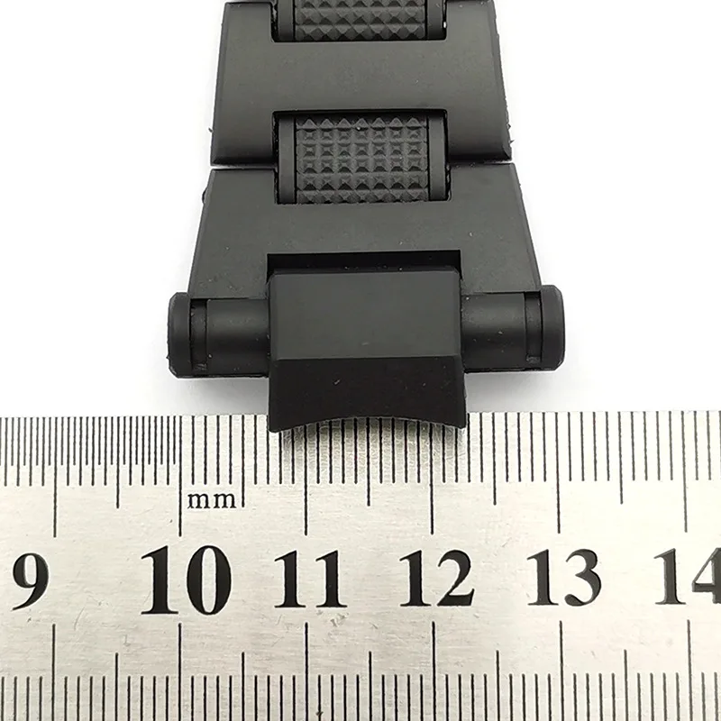 For CASIO g-shock GW-A1100FC GW-A1000 Composite plastic steel watchband Folding buckle bracelet Specialized watch strap 16mm