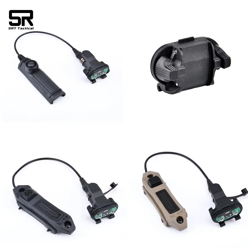 WADSN Surefrir x300 Tail Cover Ultra Pistol Scout Light X400 Flashlight Strobe Light Universal Control Switch Accessories