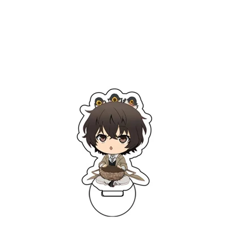 Animation Derivatives 6cm Acrylic Standing Plate Nakajima Atsushi Dazai Osamu High Aesthetic Desktop Ornaments Present for Kid