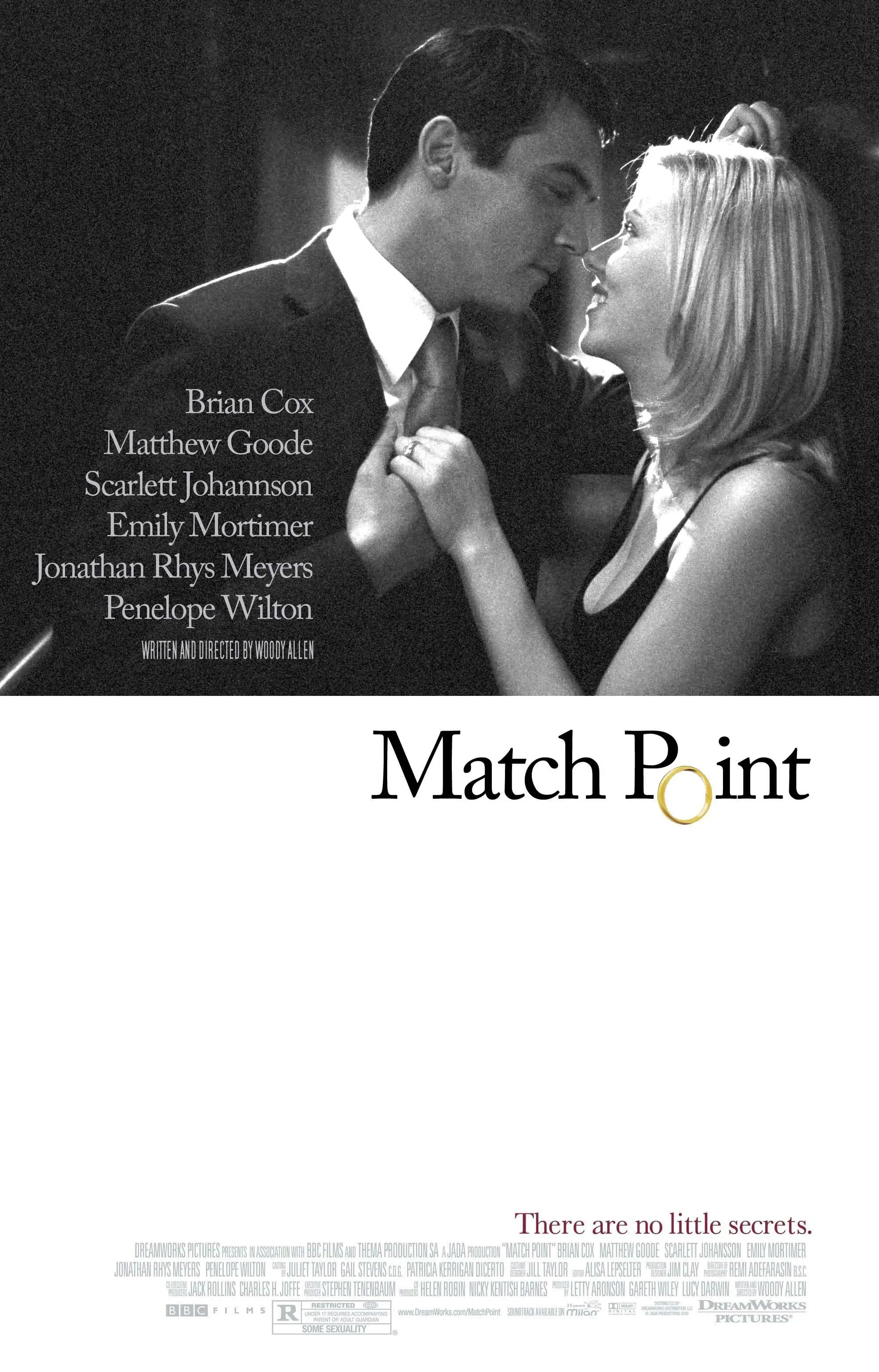 Movie Match Point (2005) Poster  Wall Stickers Home Interior Decoration Painting Wall Art