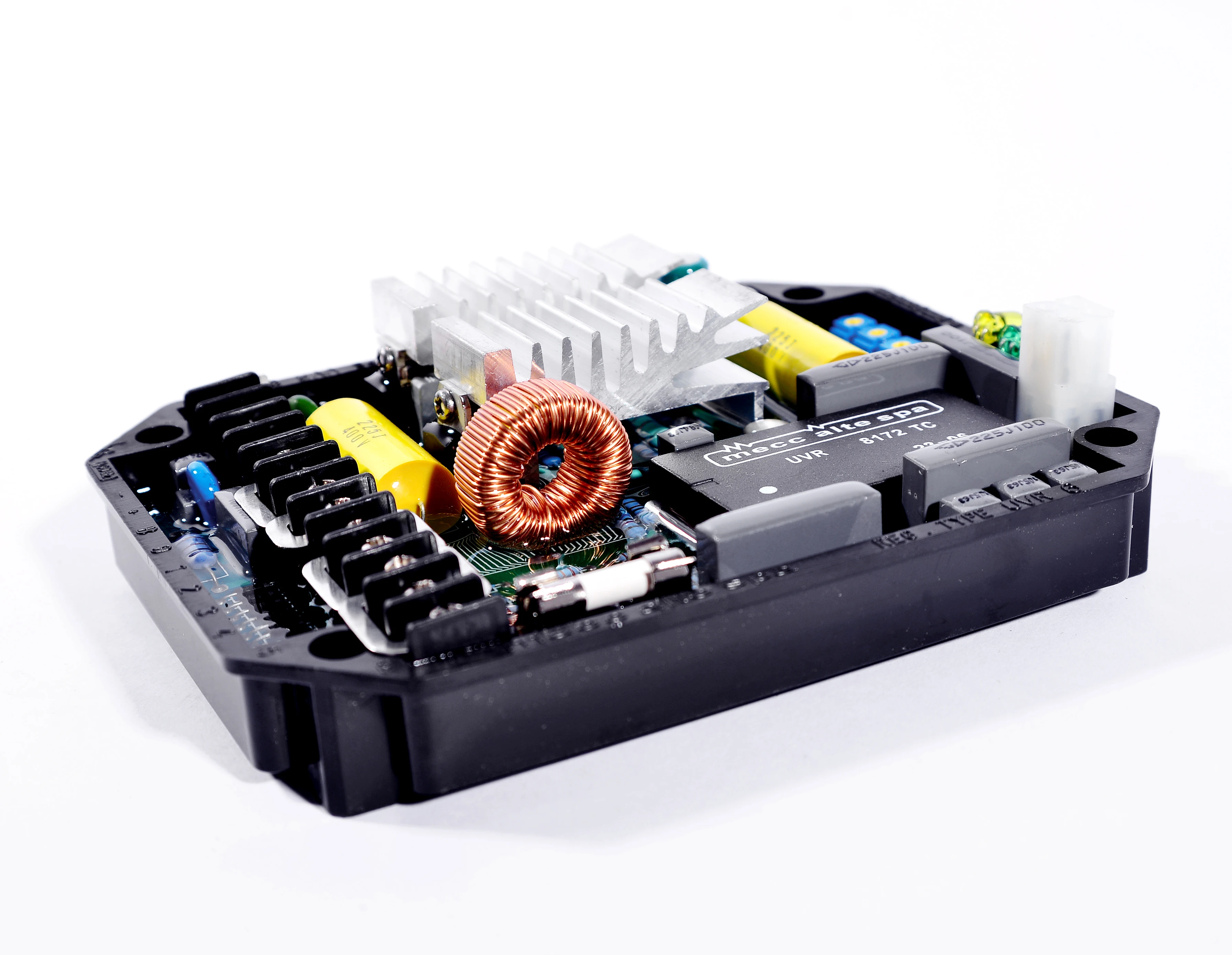 Imagem -04 - Regulador de Tensão Automático Alternador Sparts Avr para Disel Generator Uvr6