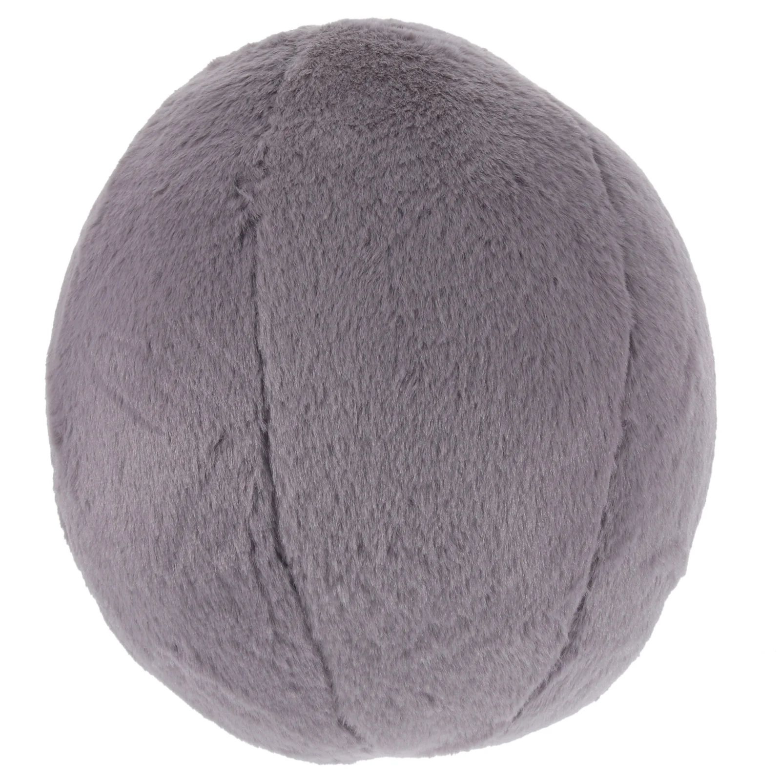 Couch Back Cushions Spherical Pillow Round Comfortable Versatile Ball Cozy Yoga Plush Grey Mini Household