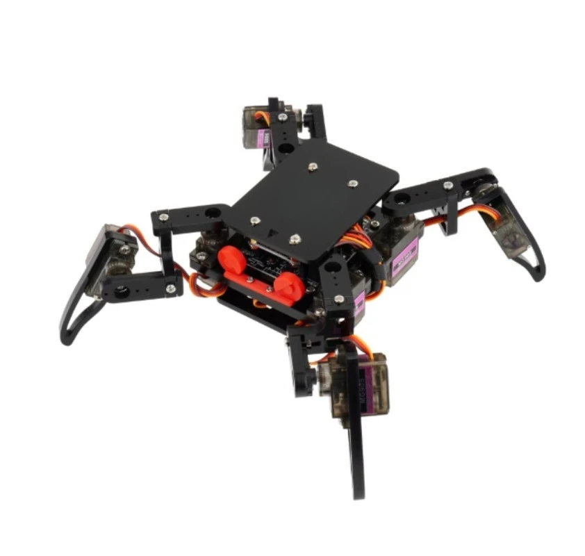 Multifunctional Bionic Spider Quadruped Robot DIY Building Block Assembly Kit Compatible Arduino Smart Science Educational Toy