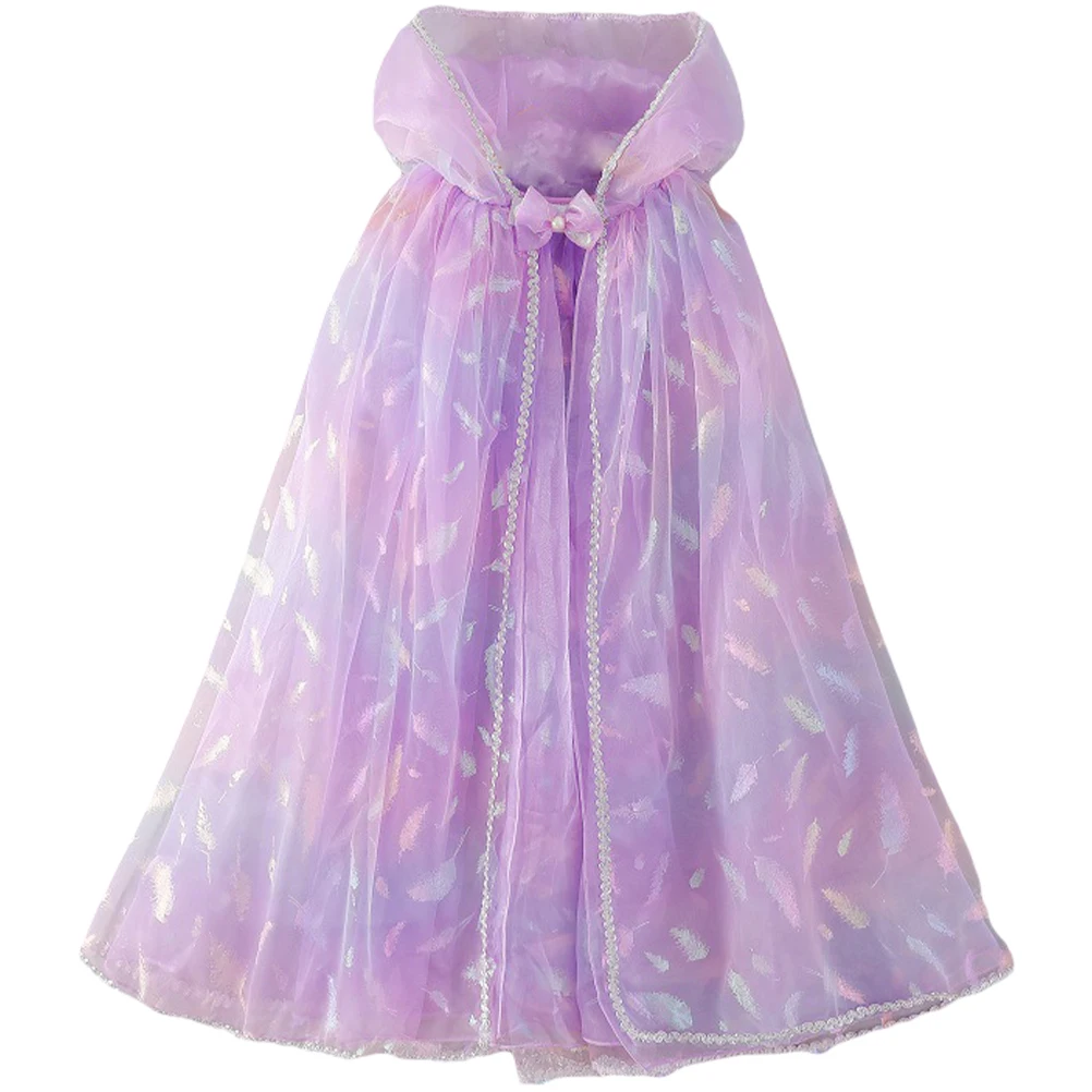 

Mesh Cloak Kids Costume Cotton Cape Lightweight Comfortable Children Cape Party Accessories Fancy Design Easy Clean Halloween