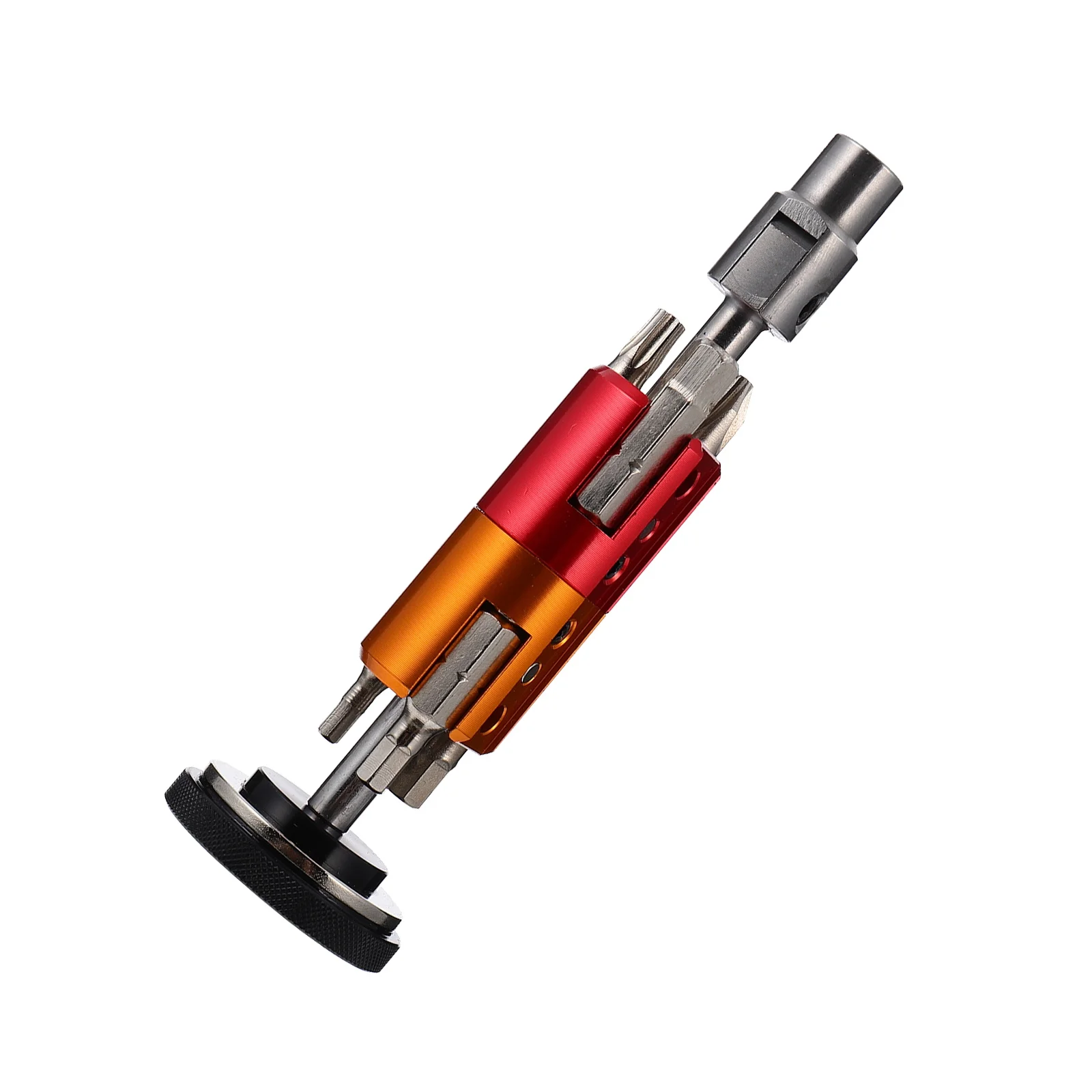 Bicycle Repair Tools Invisible Multi Tool Ratcheting Screwdriver Kit Universal Joint Wrench For Mountain Bike Repairing